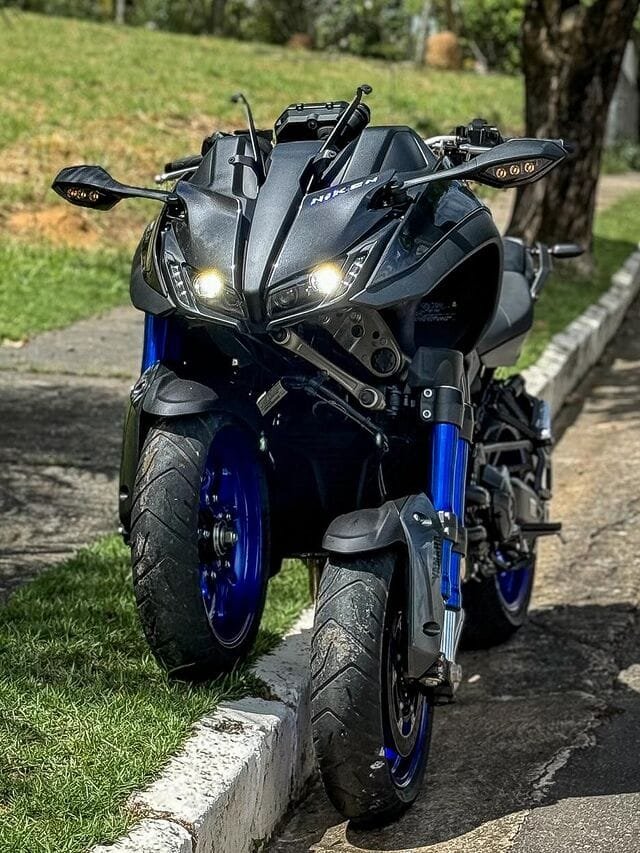 Moto de três rodas yamaha niken gt 900 no brasil