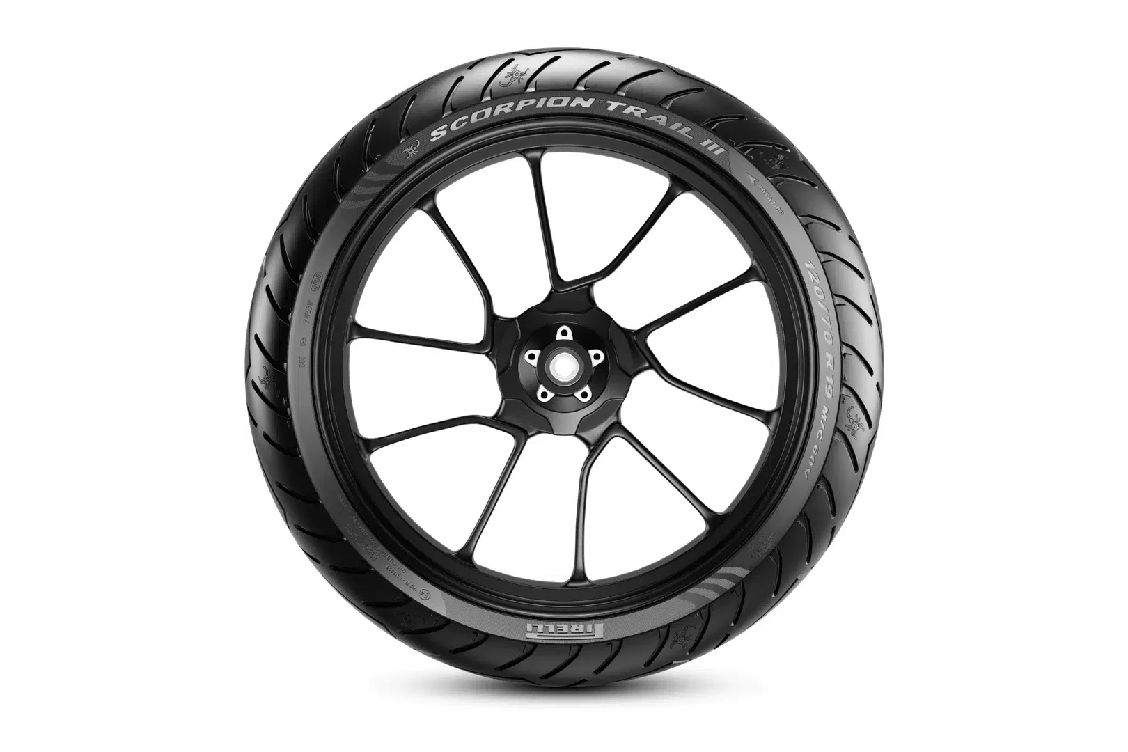 Novo pneu pirelli scorpion trail iii pra motos adventure