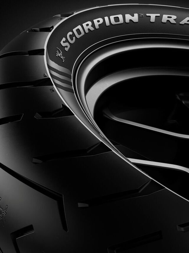 Novo pneu pirelli scorpion trail iii