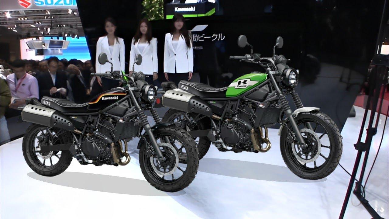 Nova Moto Scrambler da Kawasaki 250TR e 400TR