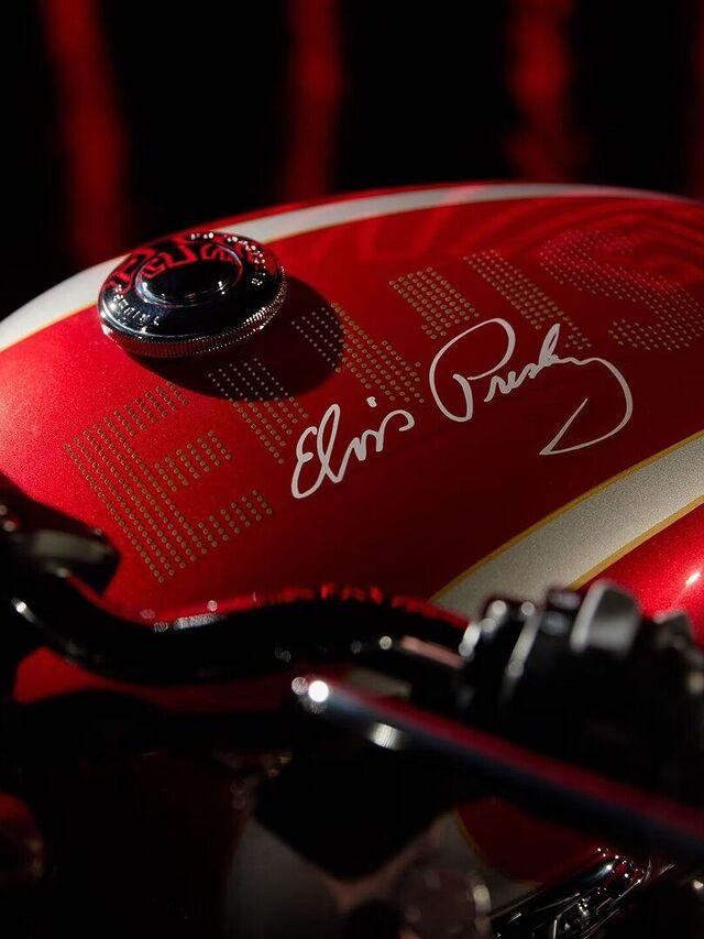Você pode ter a Moto do Elvis Presley na sua Garagem!