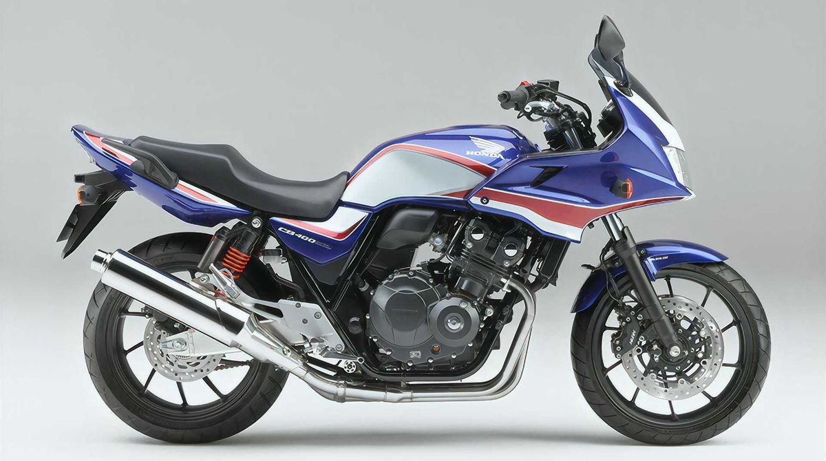 Nova honda cb400 de 4 cilindros 2025