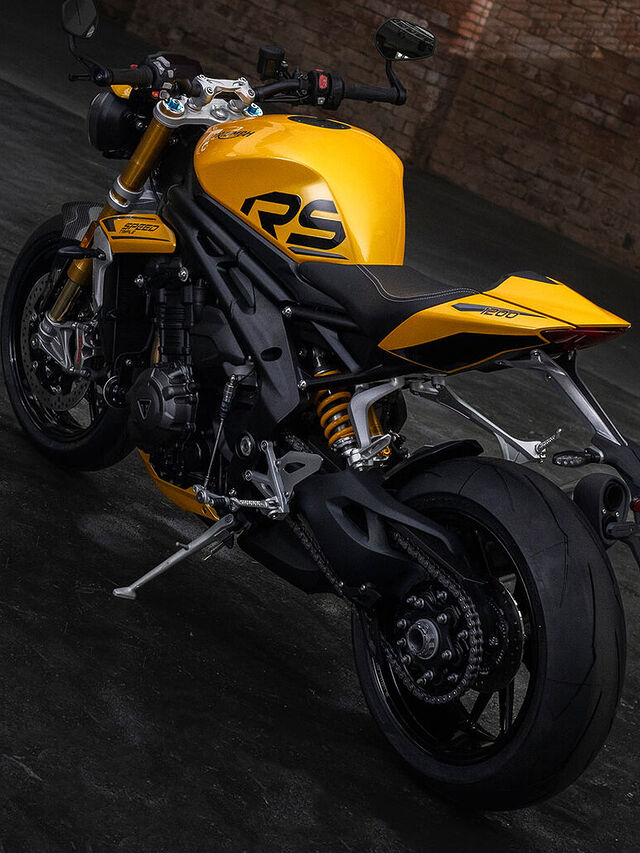 Triumph Speed Triple RS 2025 com 180cv!