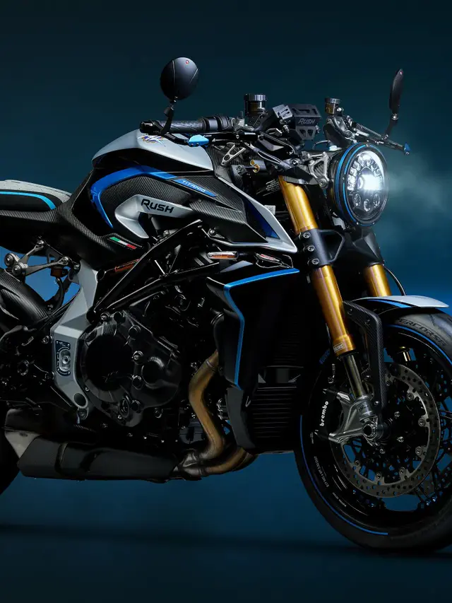 Mv agusta rush titanio: só 300 unidades no mundo