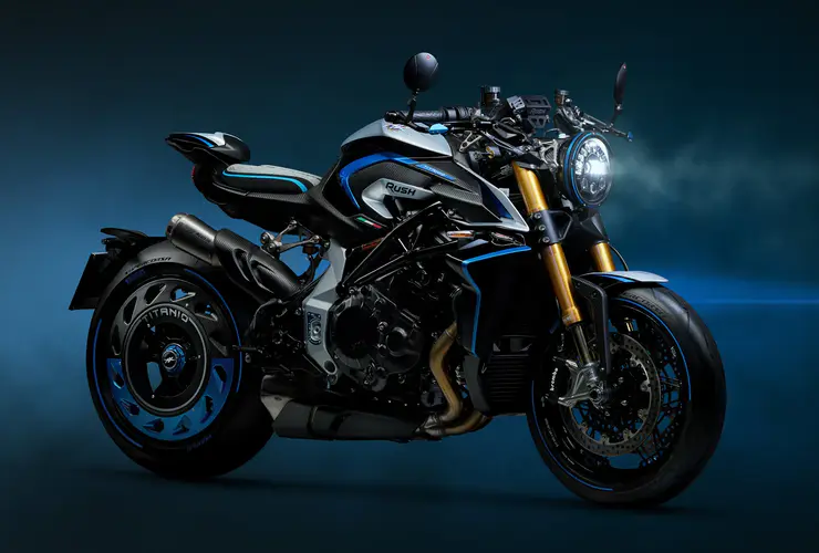 Mv agusta rush titanio: só 300 unidades no mundo