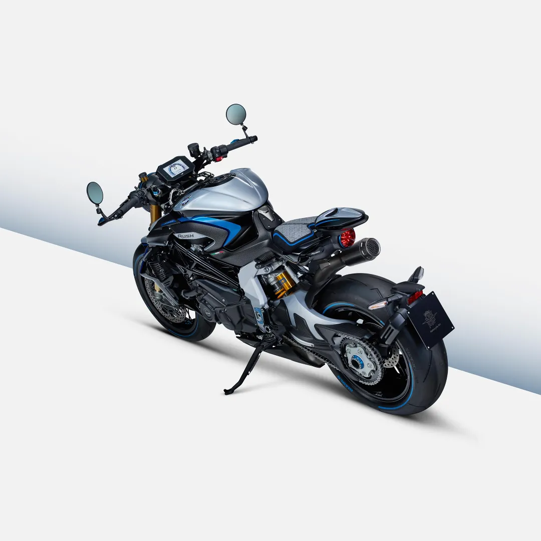 Mv agusta rush titanio: só 300 unidades no mundo